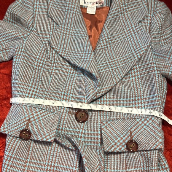 Kenzie Gray Blazer Classic Tailored Suit Jacket - Picture 15 of 16